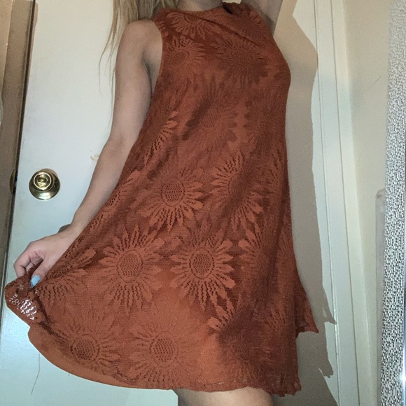 Forever 21 Dresses & Skirts - Forever 21 Burnt Orange Dress